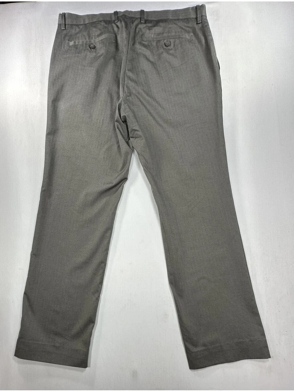 Banana Republic Non-Iron Slim Dress Pants Green Mens 34/32